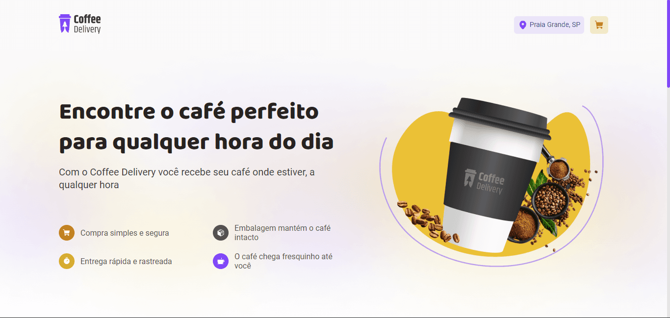 Imagem do projeto Coffee Delivery